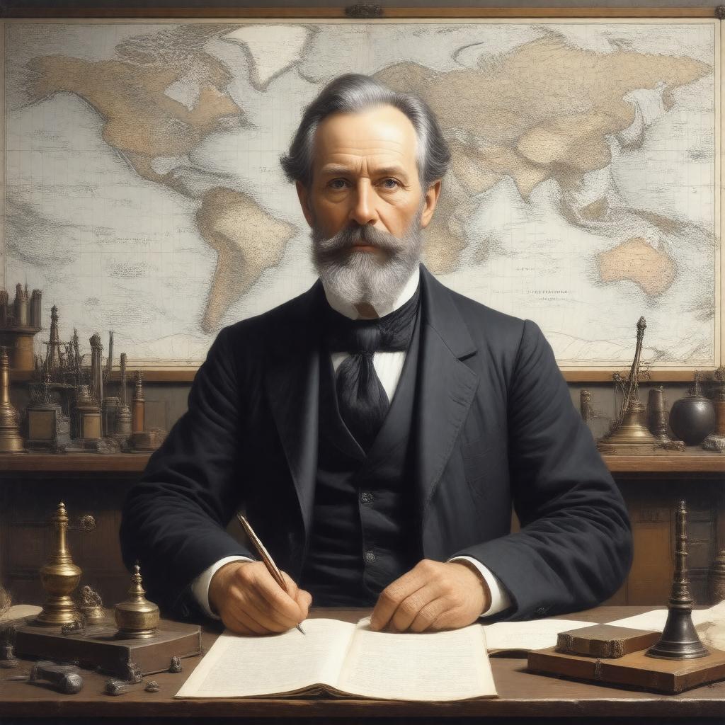 Click to view larger image AI-created image of William Charles Redfield