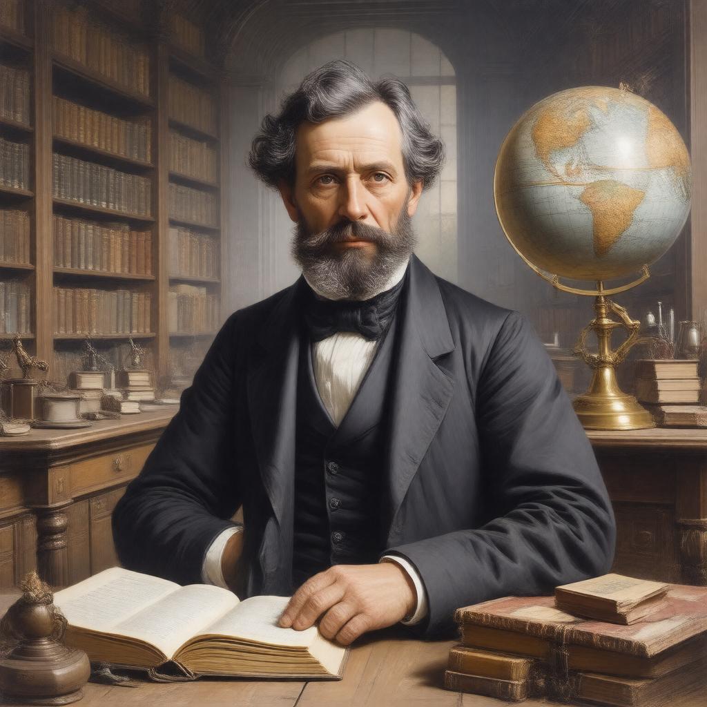 AI-created image of William Chauvenet