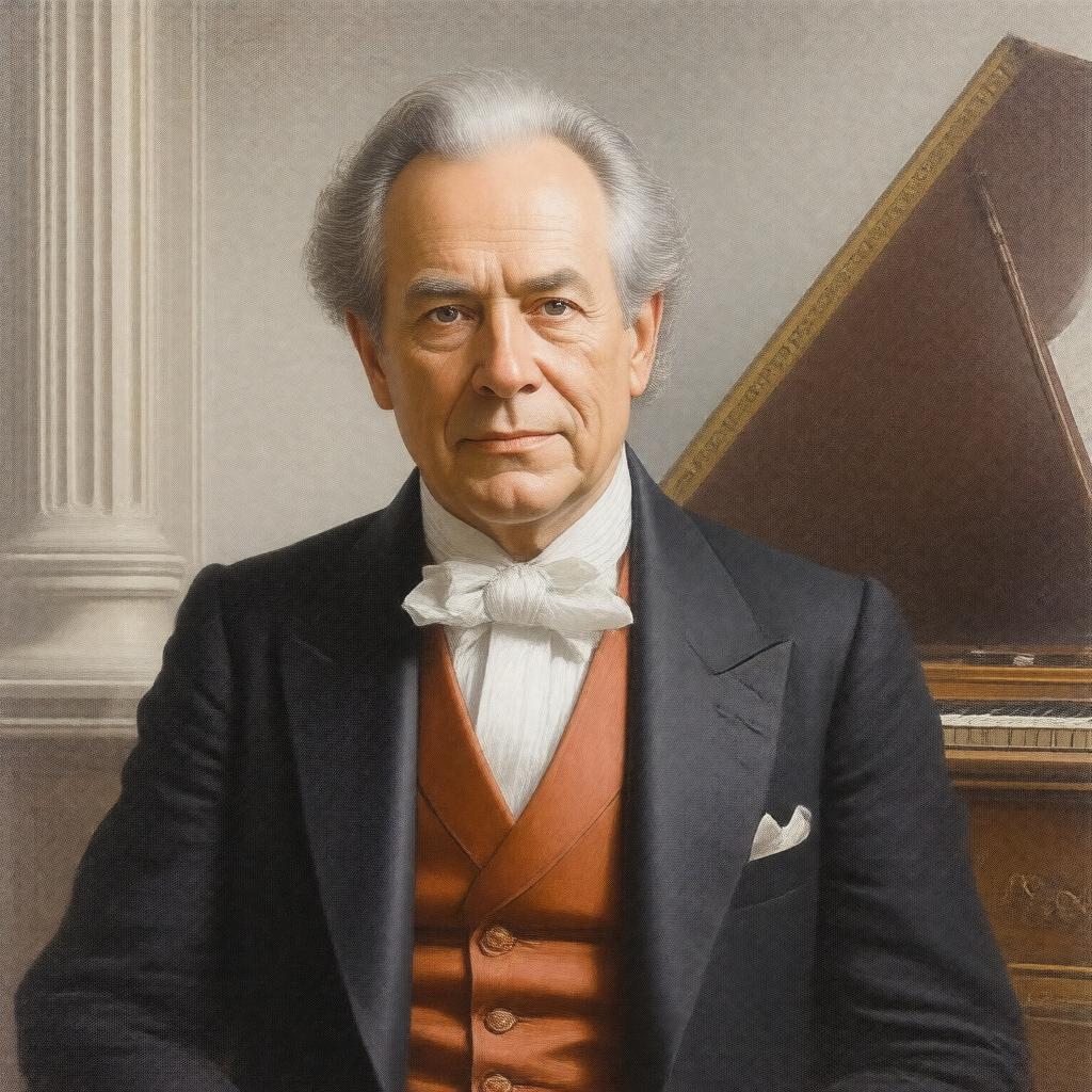 AI-created image of William Christie