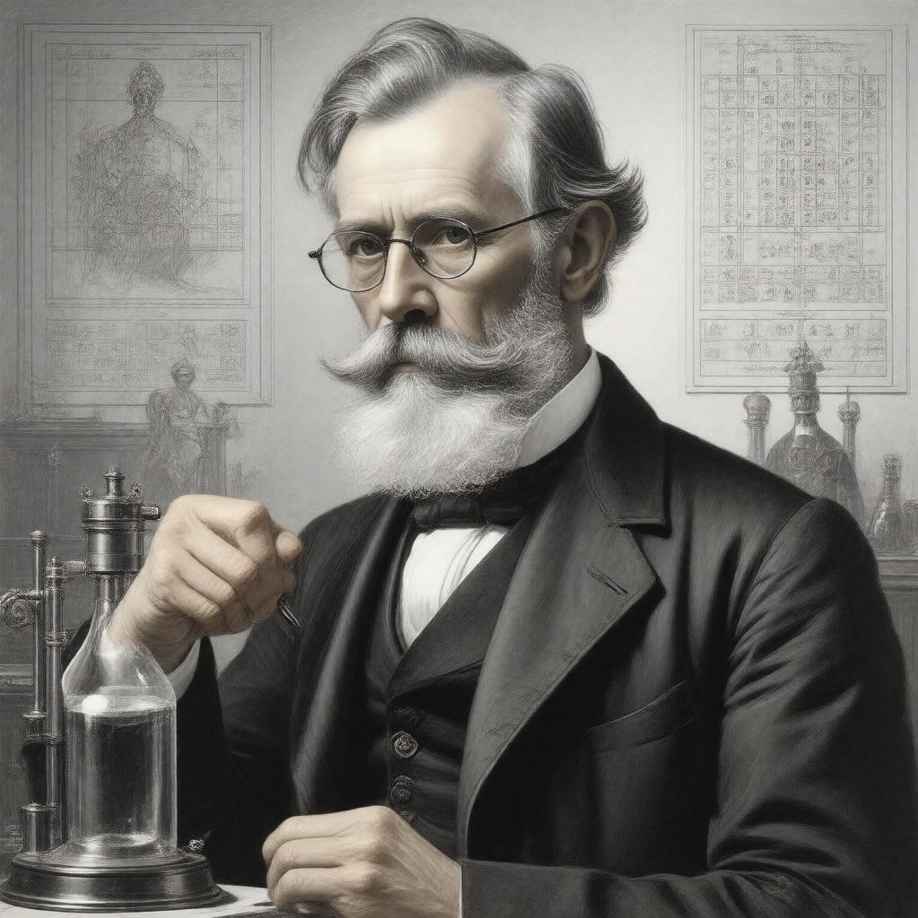 AI-created image of William Crookes