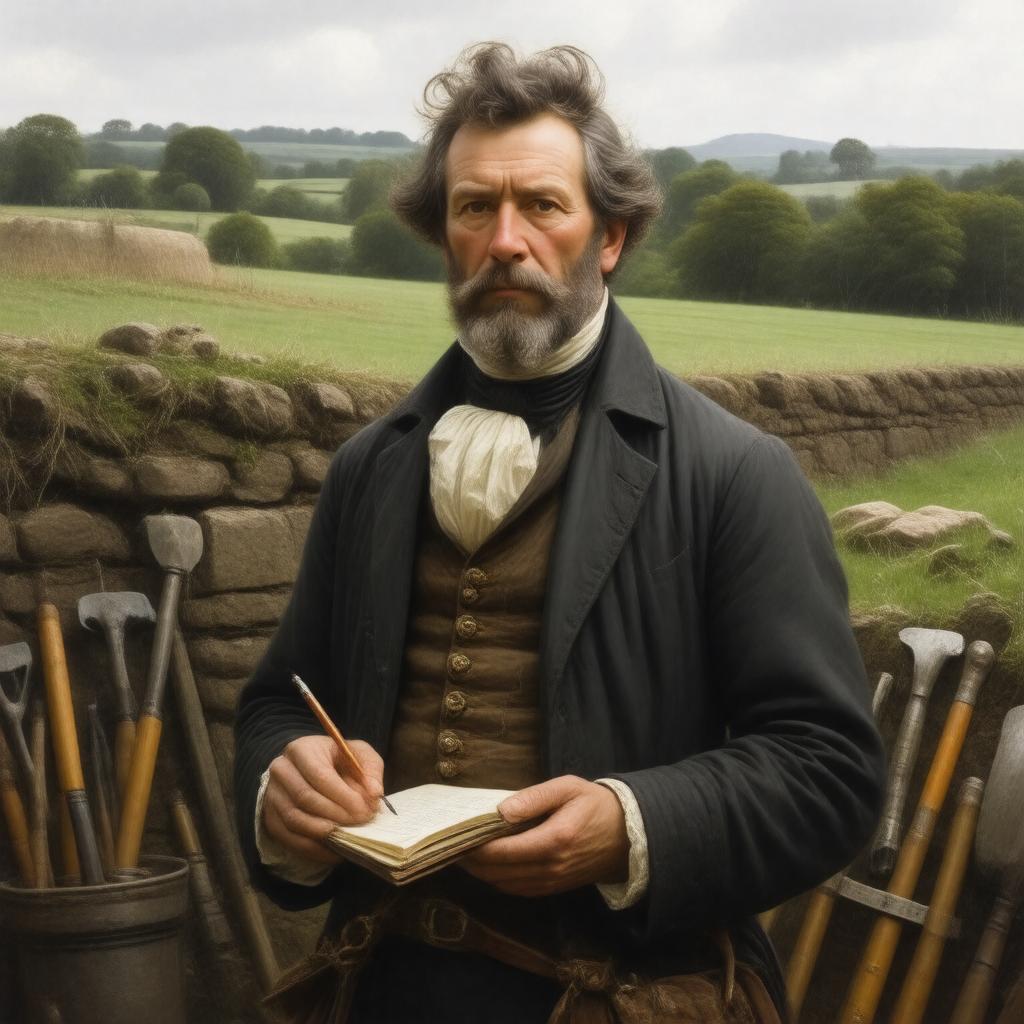 AI-created image of William Cunnington