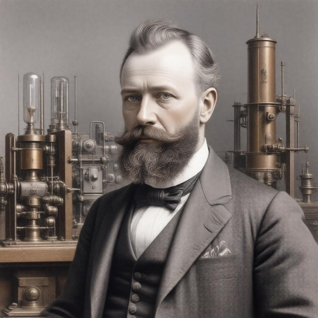 AI-created image of William Du Bois Duddell