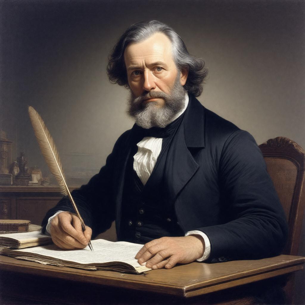 AI-created image of William Duane