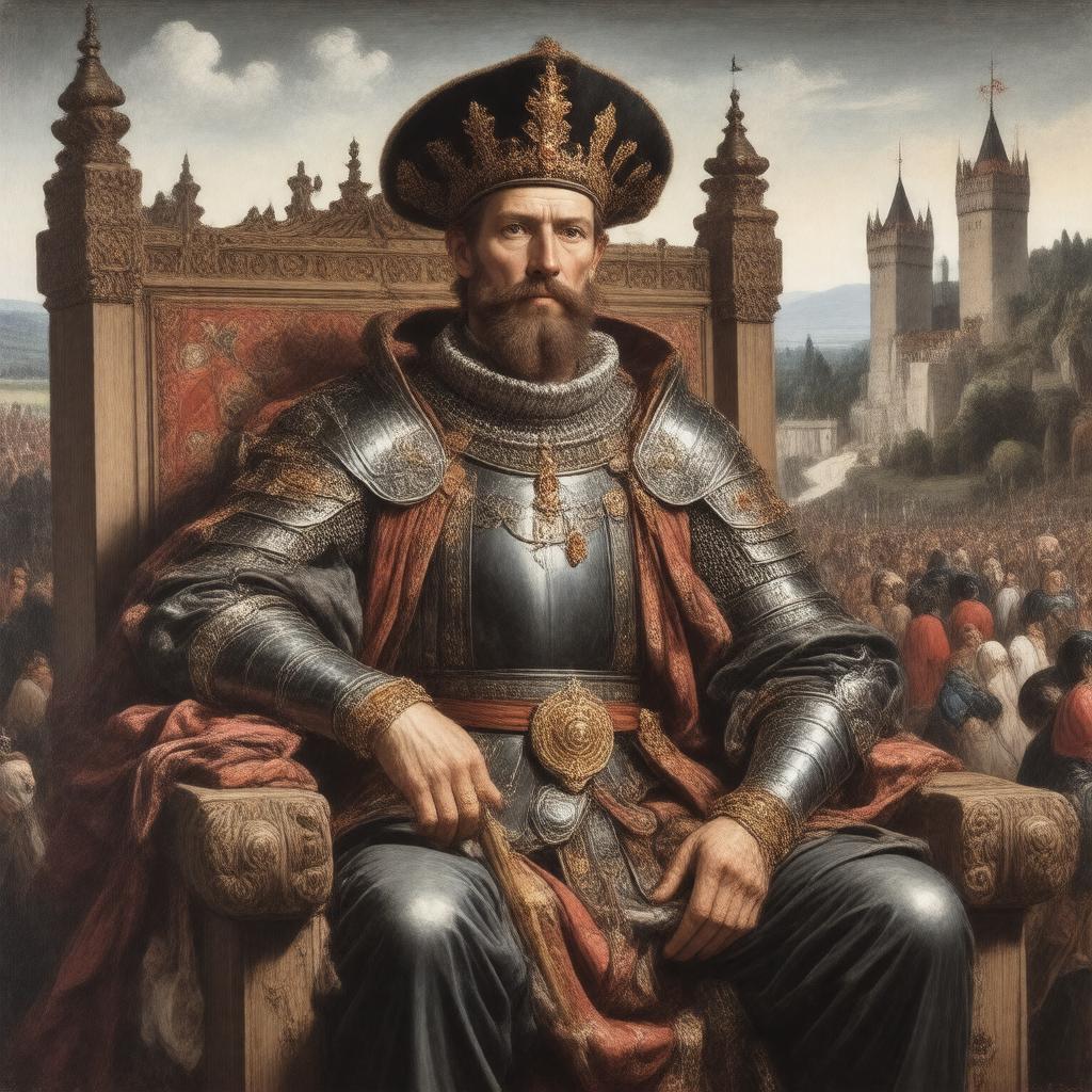 AI-created image of William, Duke of Jülich-Cleves-Berg