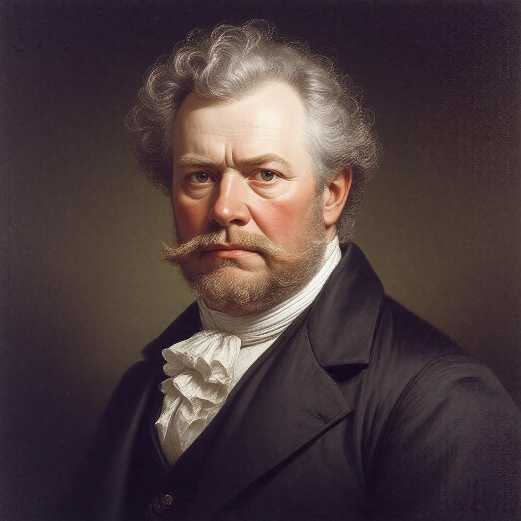 AI-created image of William Erasmus Darwin