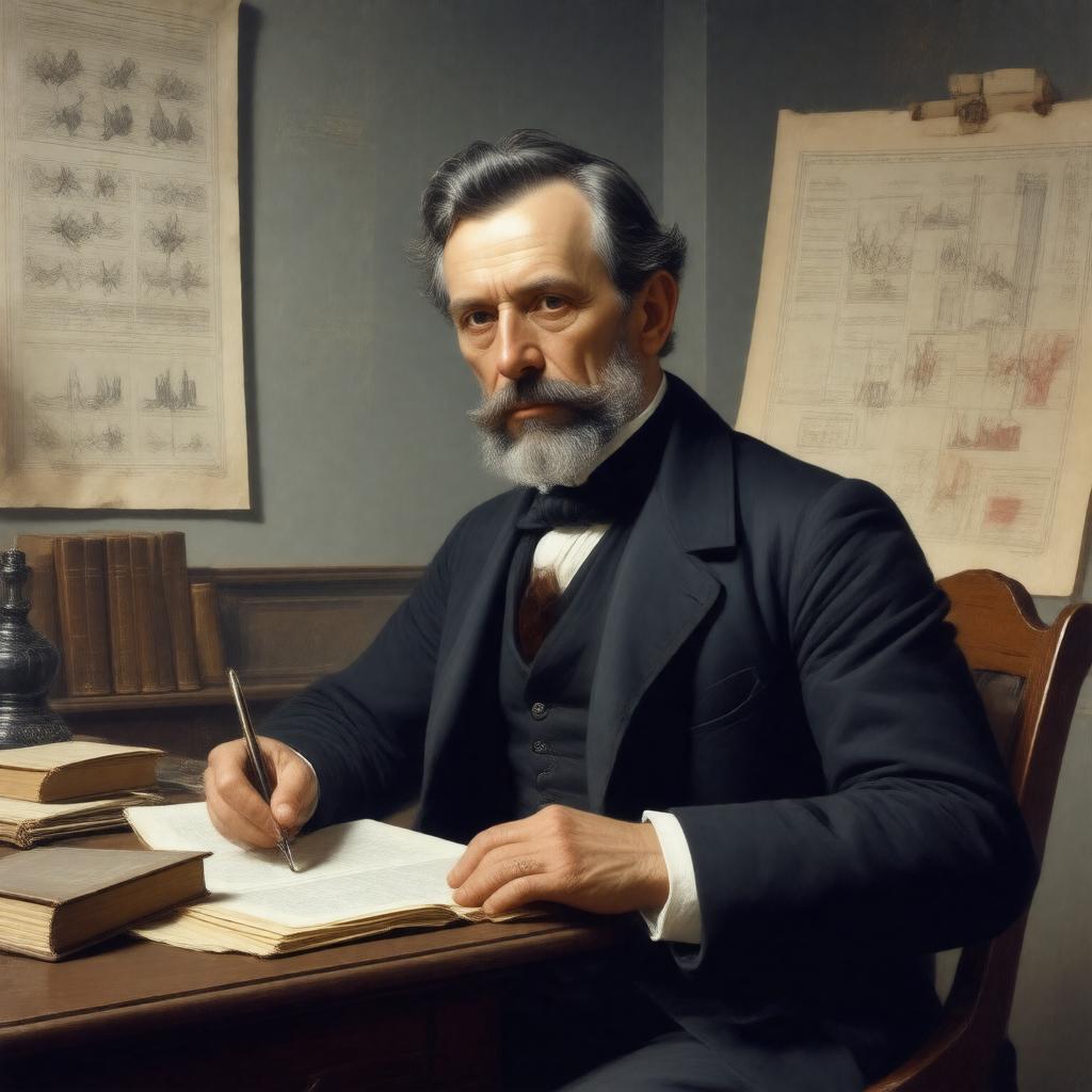 AI-created image of William Farr