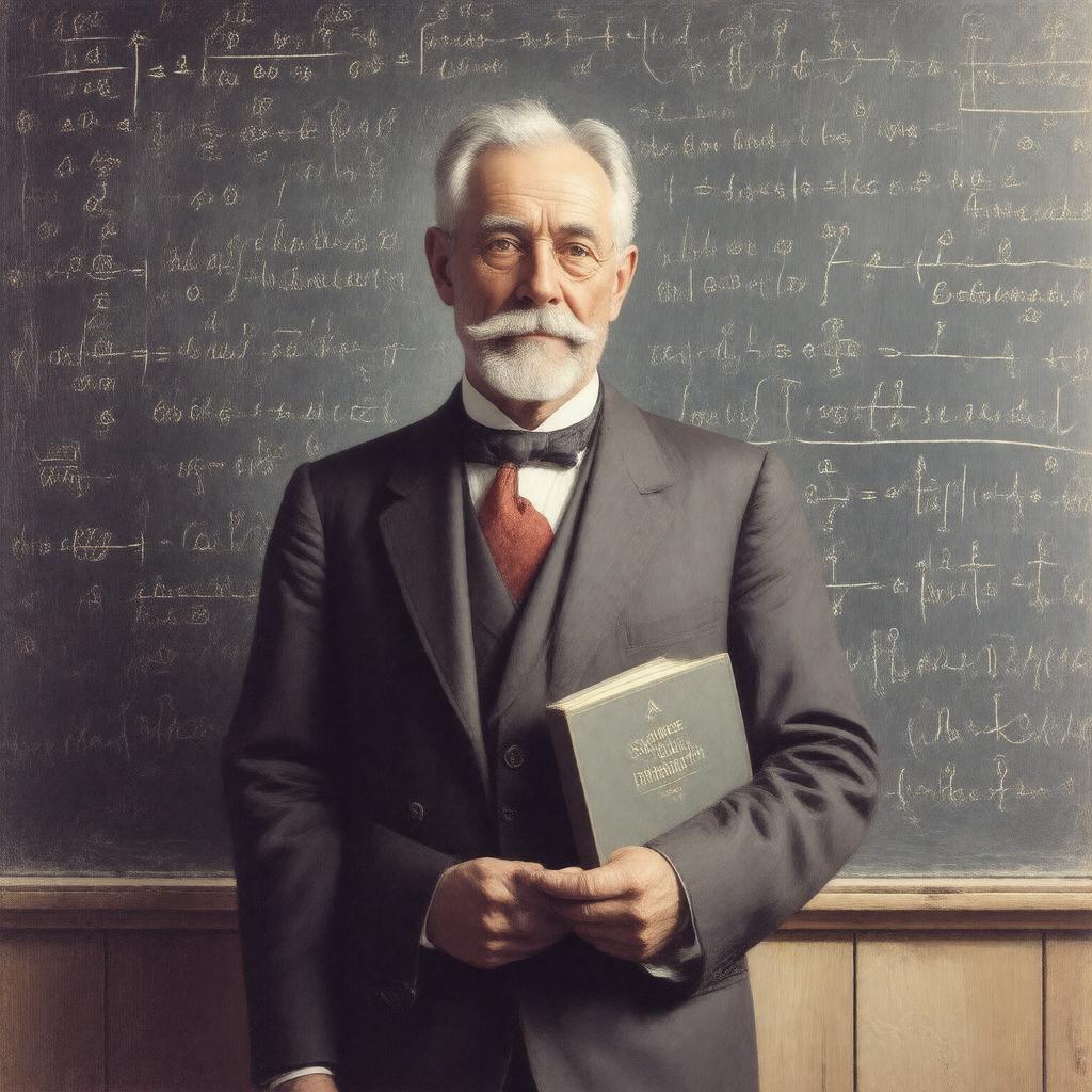 AI-created image of William Francis Magie