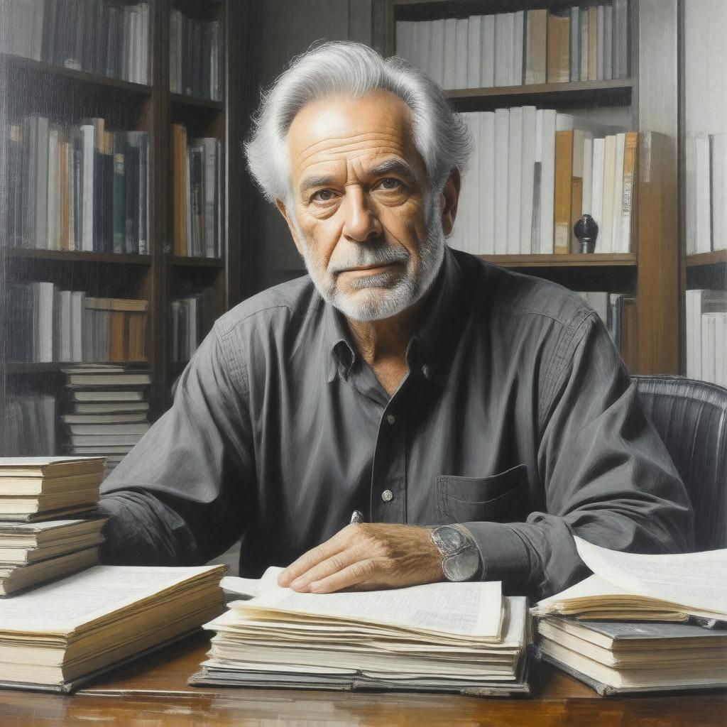 AI-created image of William Goldman