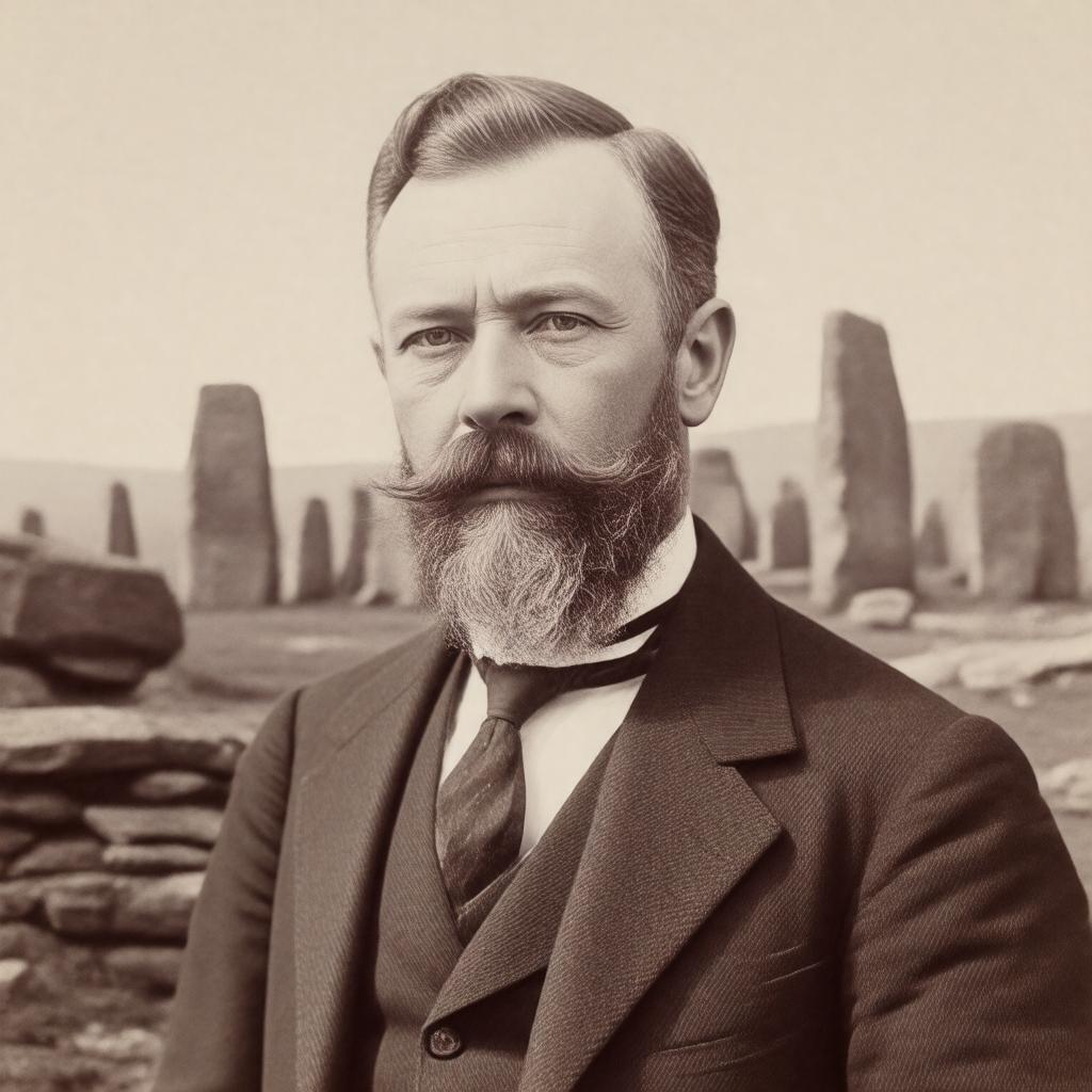 AI-created image of William Gowland