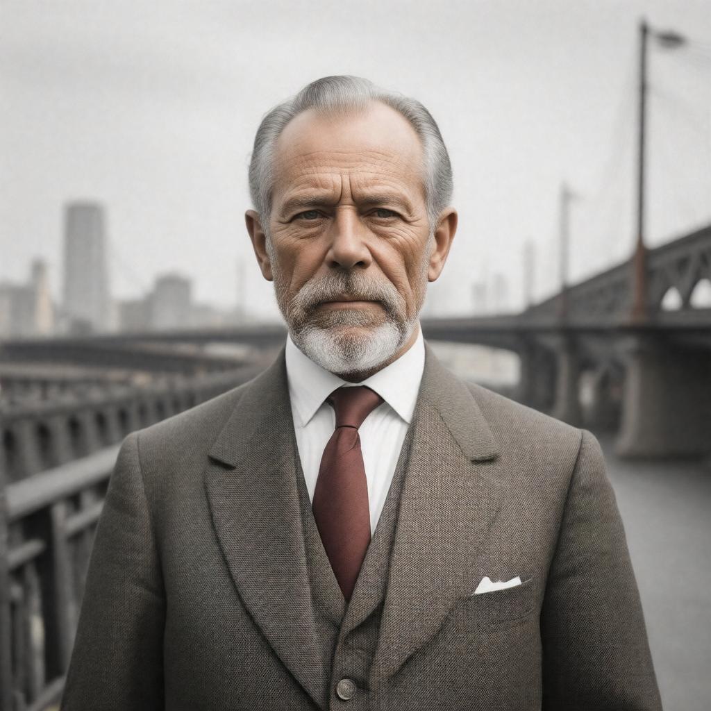 AI-created image of William H. Burr