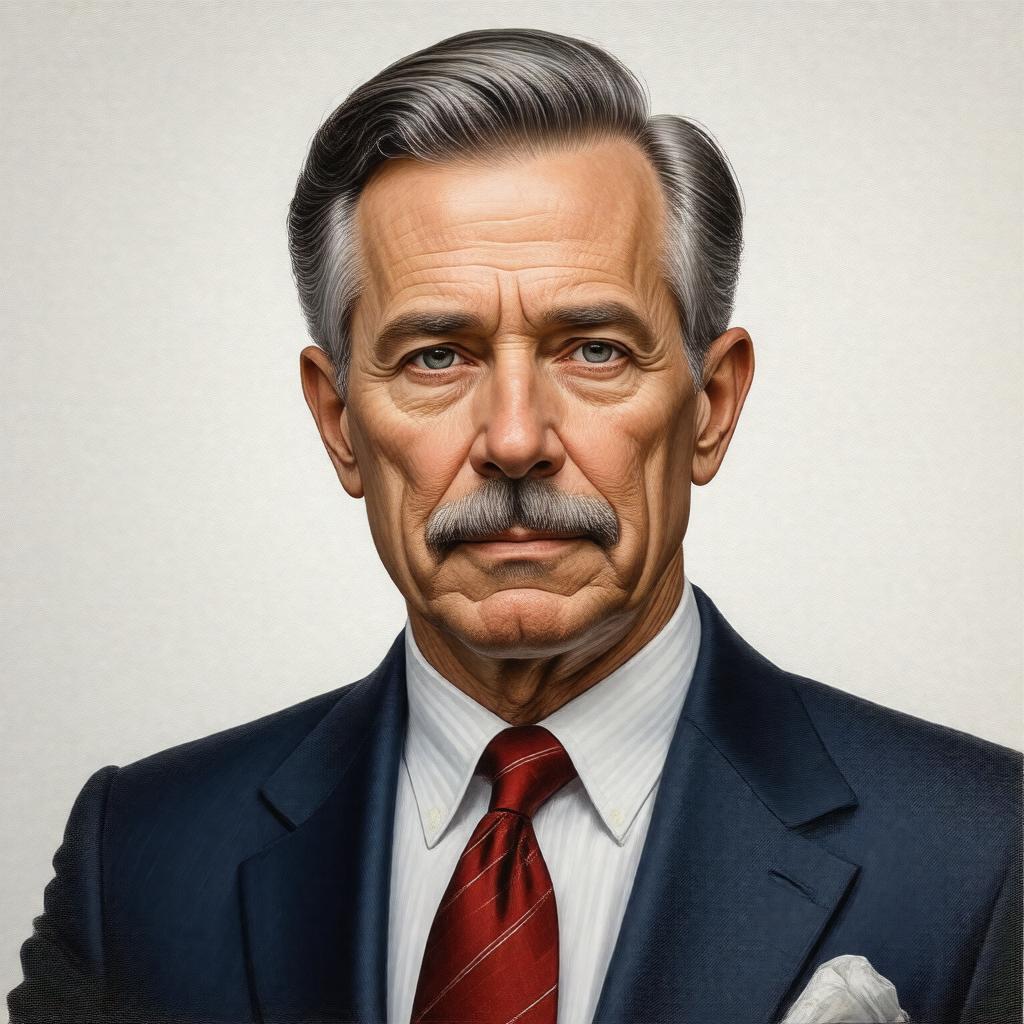 AI-created image of William H. Draper III