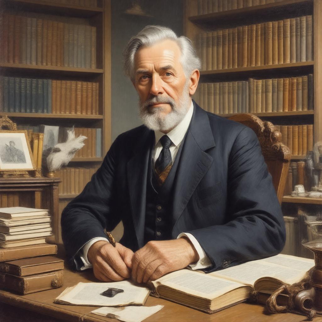 Click to view larger image AI-created image of William H. Goodyear