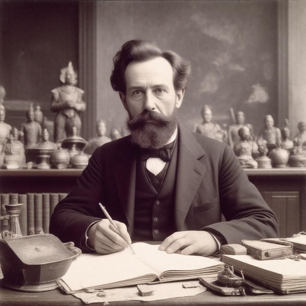 AI-created image of William H. Holmes