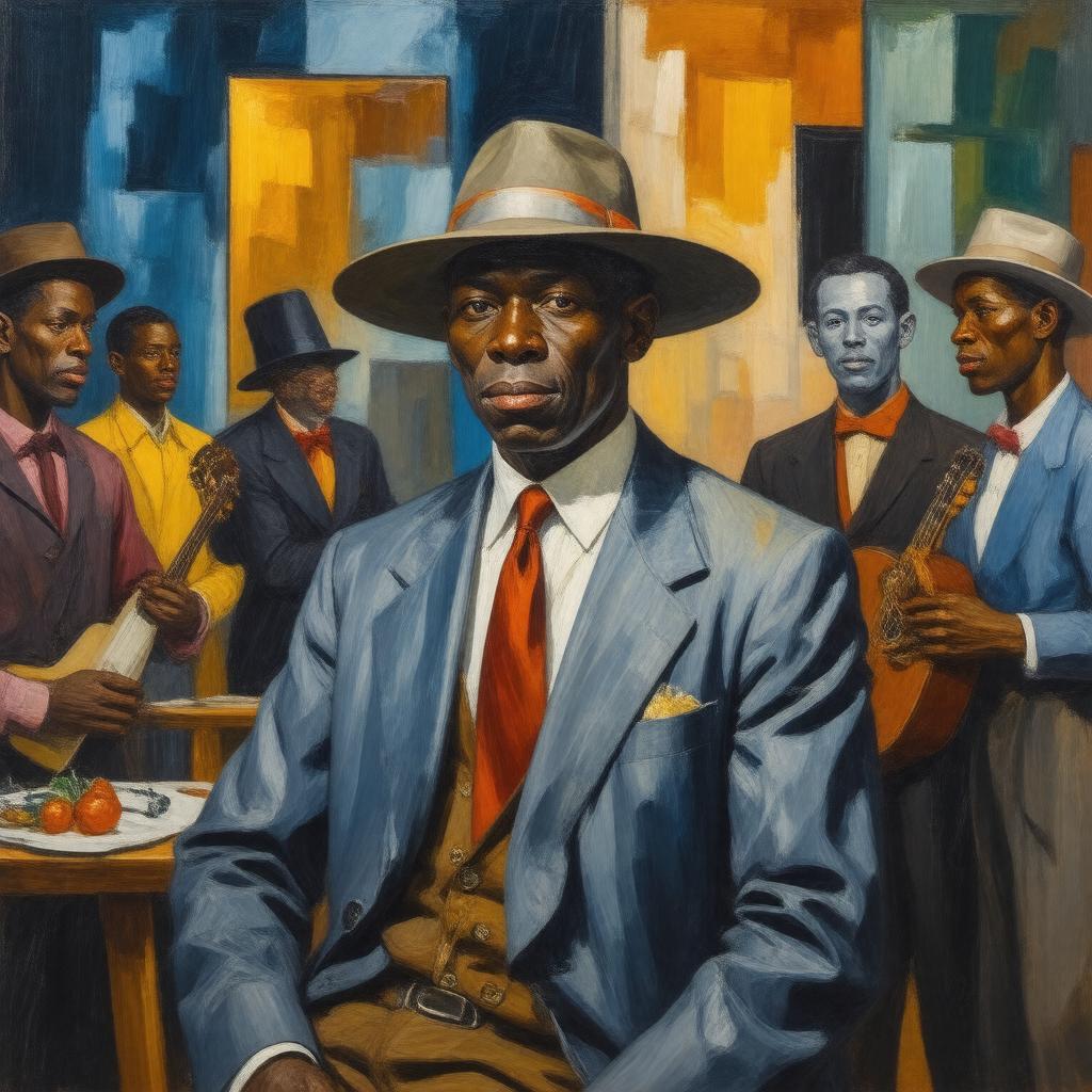 AI-created image of William H. Johnson