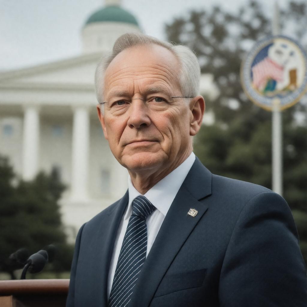 AI-created image of William H. Zimmerman