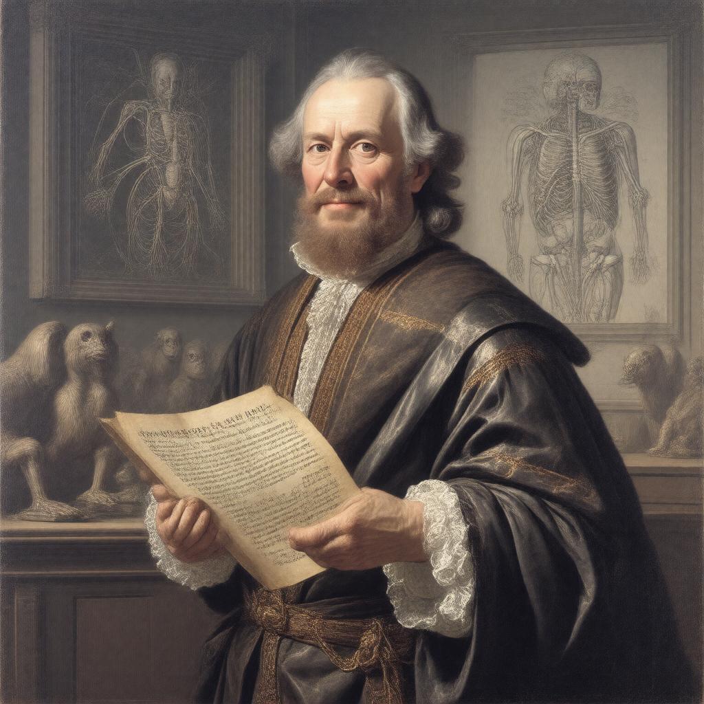 AI-created image of William Harvey