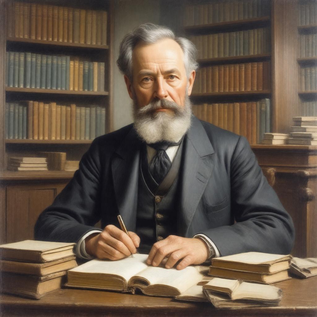 AI-created image of William Heard Kilpatrick