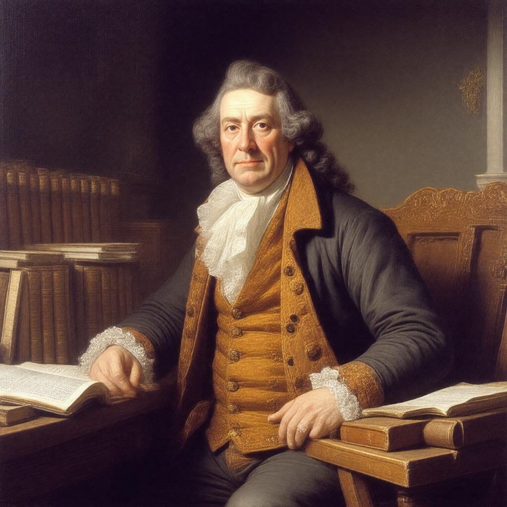 AI-created image of William Heberden