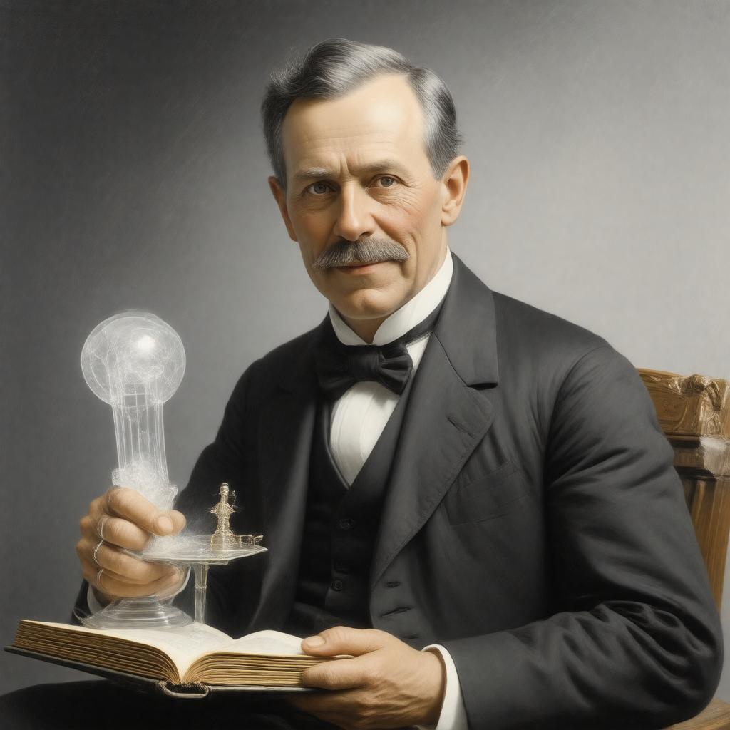 AI-created image of William Henry Bragg
