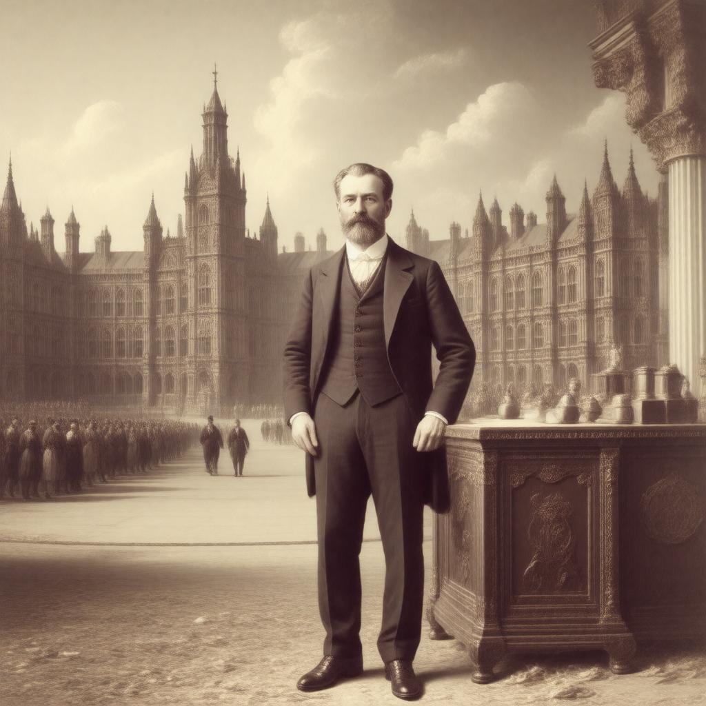 AI-created image of William Henry Crossland