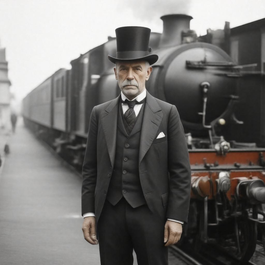 AI-created image of William Henry Elgar