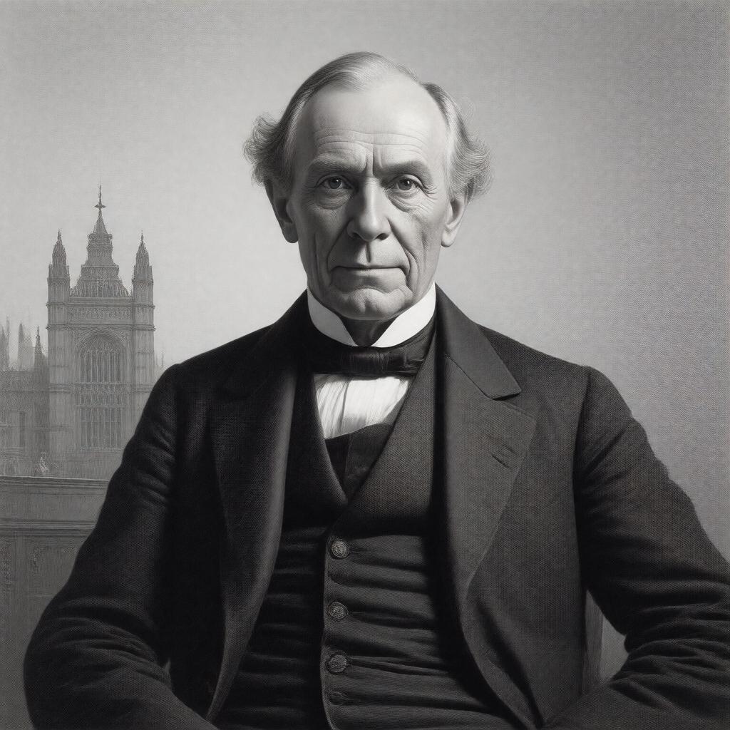 AI-created image of William Henry Gladstone