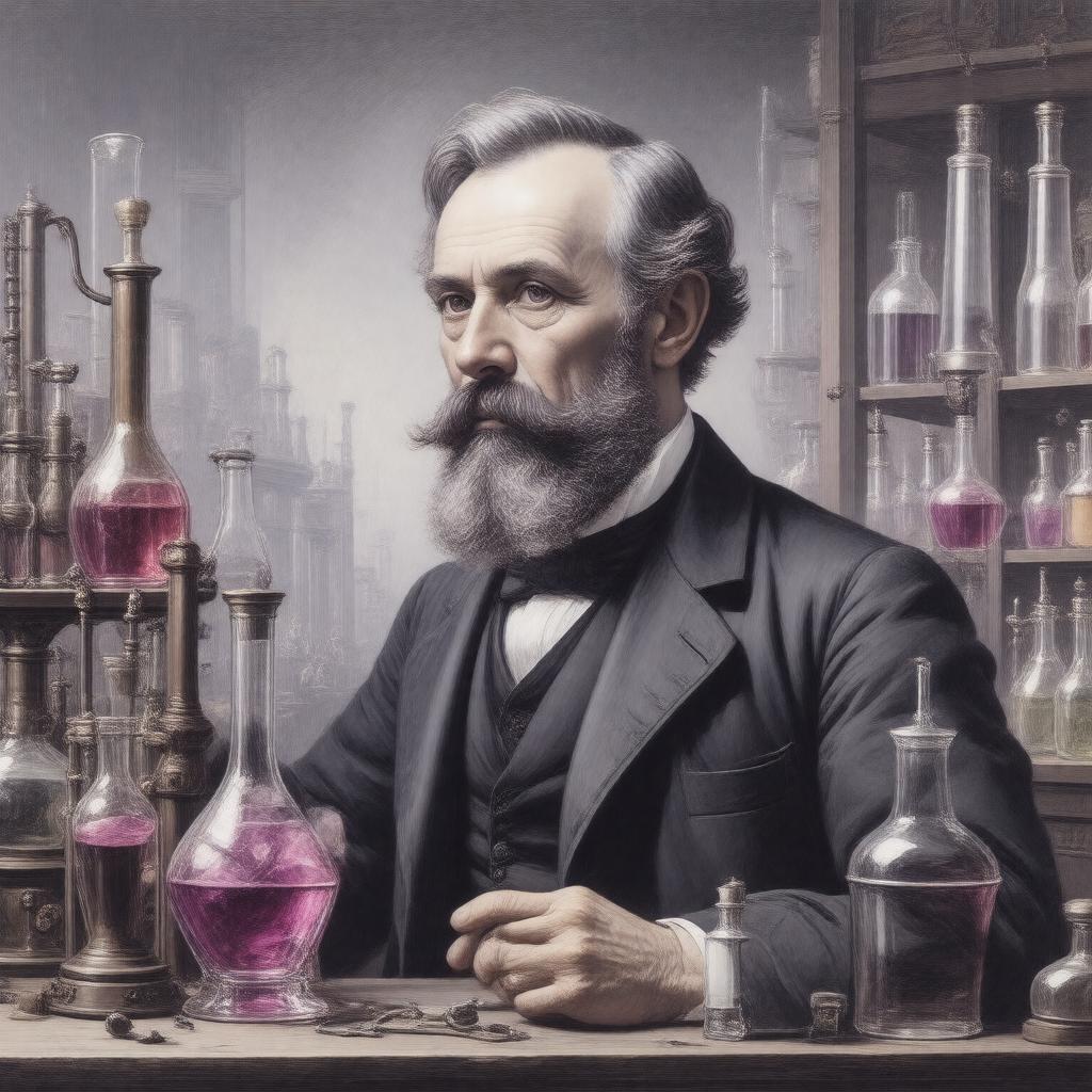 AI-created image of William Henry Perkin