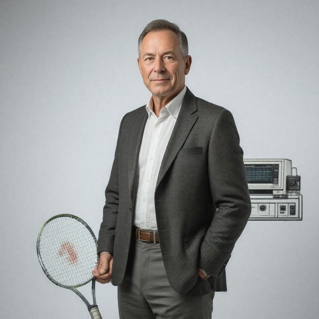 AI-created image of William Higinbotham