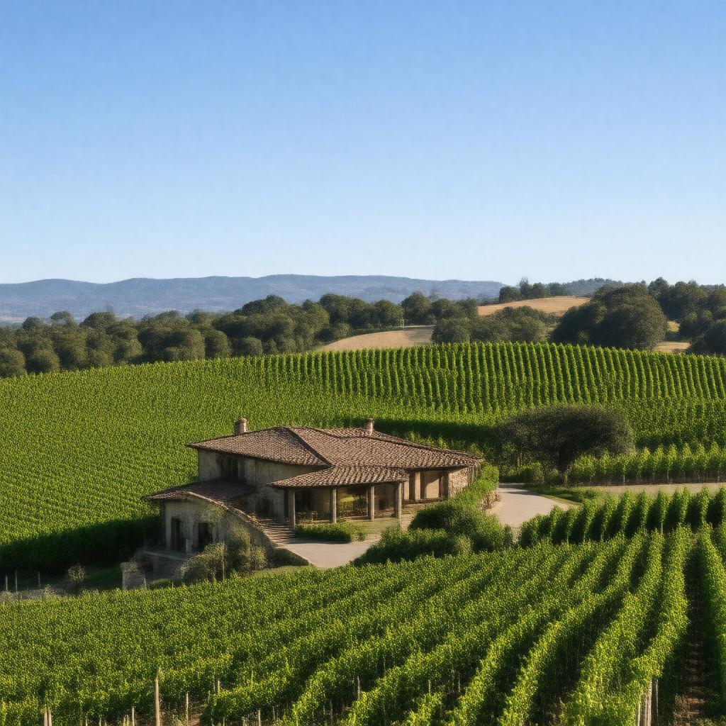 AI-created image of William Hill Estate Winery