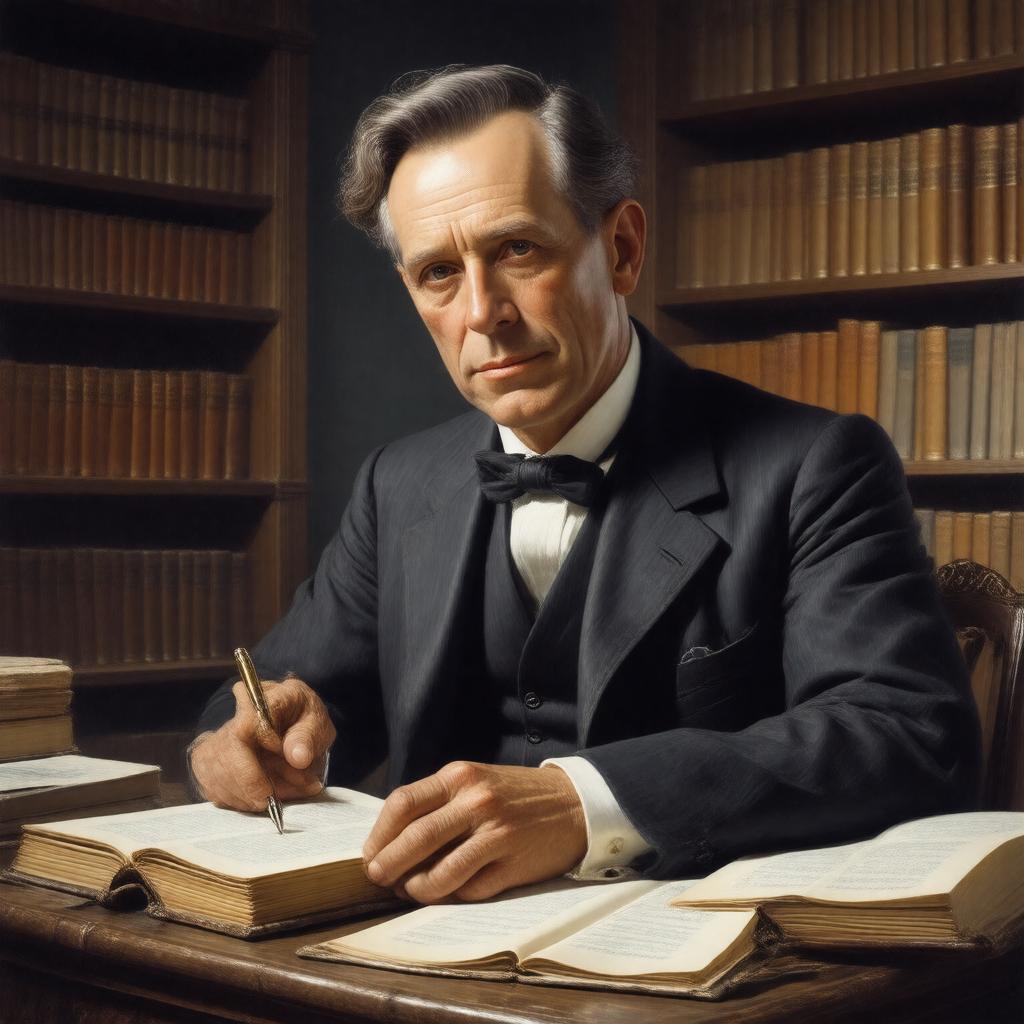 AI-created image of William Humphrey