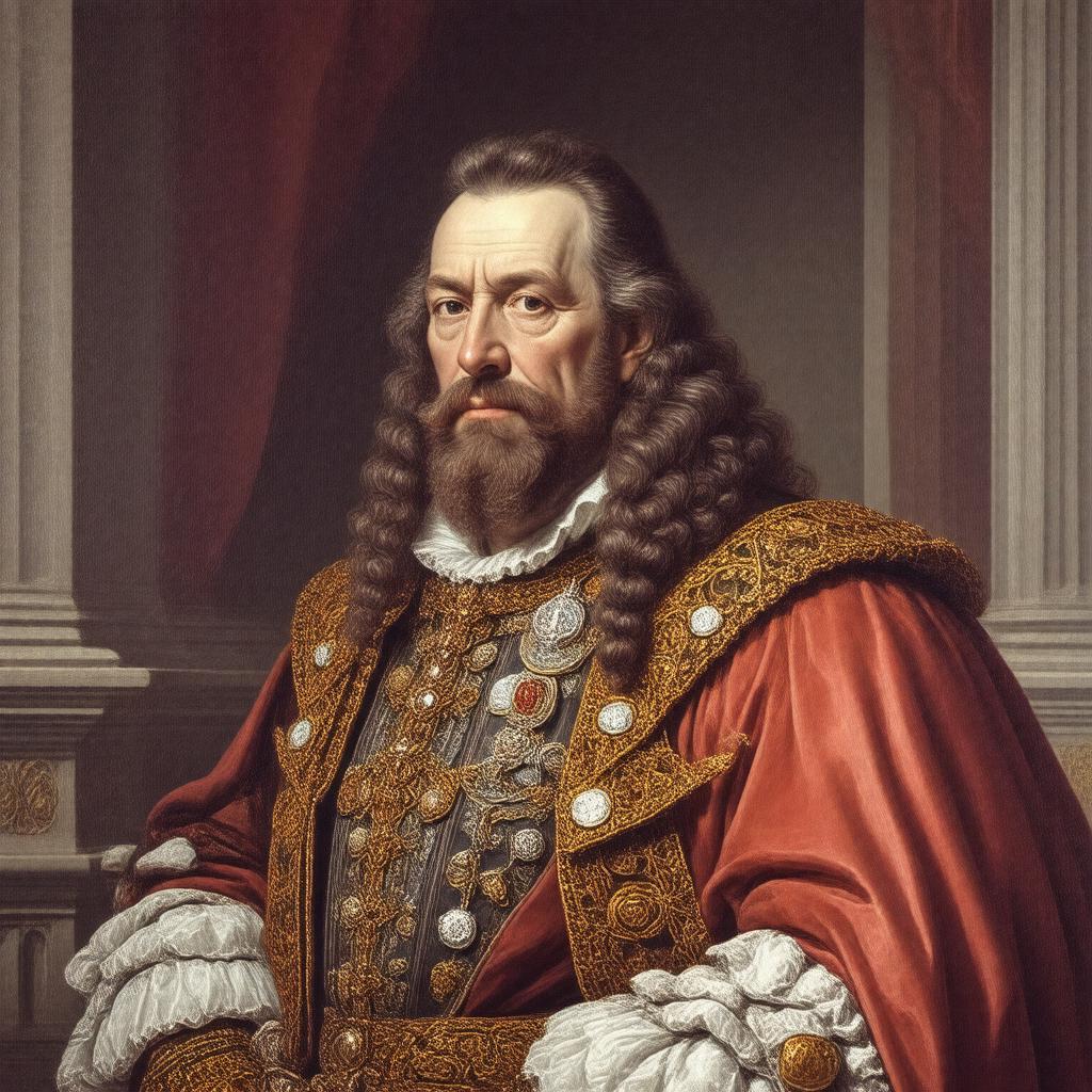 AI-created image of William III