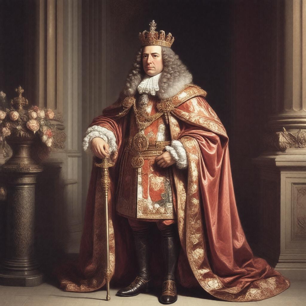 AI-created image of William III of England (House of Nassau)
