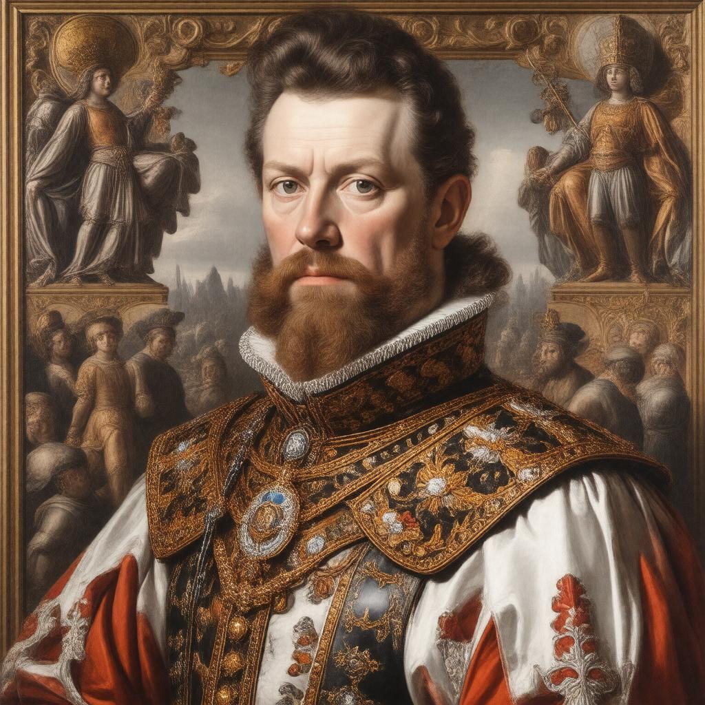 AI-created image of William II, Prince of Orange