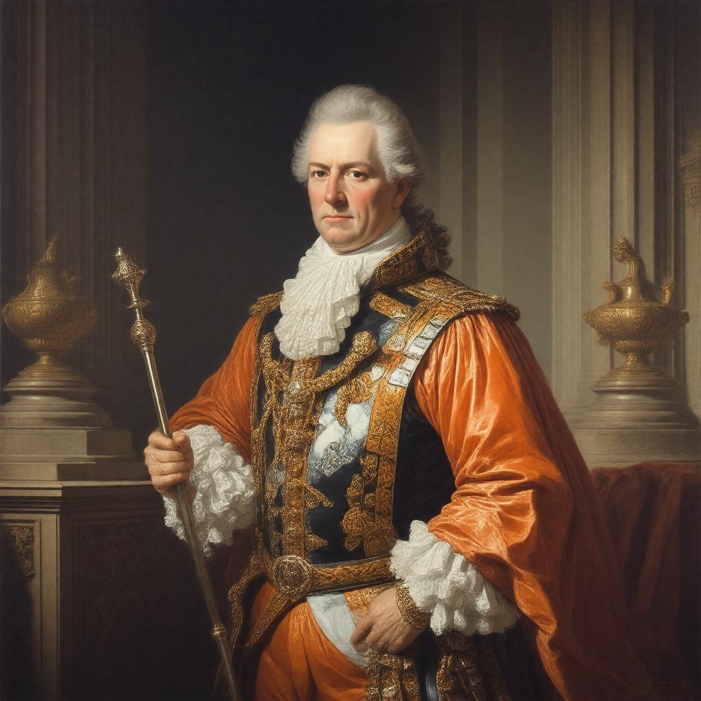 Click to view larger image AI-created image of William IV, Prince of Orange