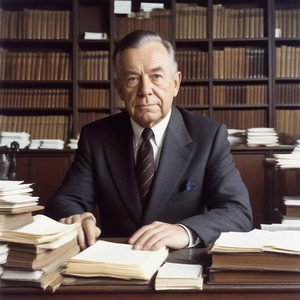 AI-created image of William Inge