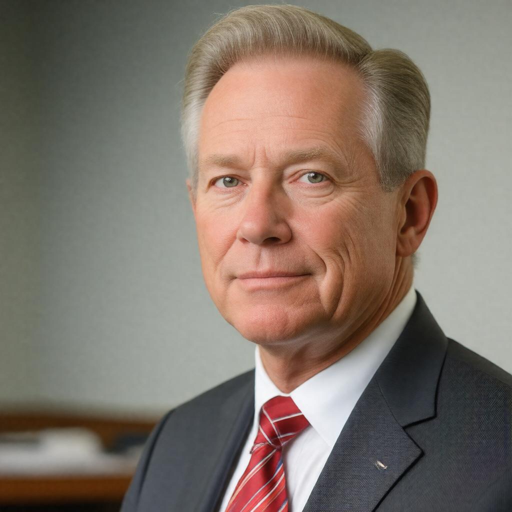 Click to view larger image AI-created image of William J. Conaty