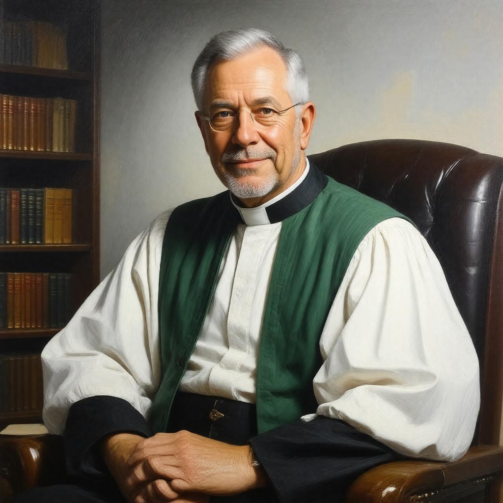 AI-created image of William J. O'Malley