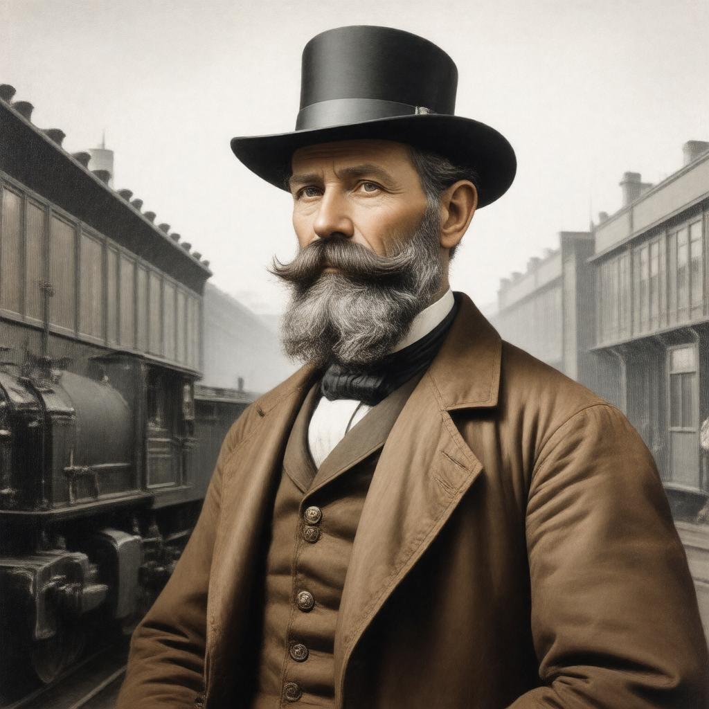 AI-created image of William J. Wilgus