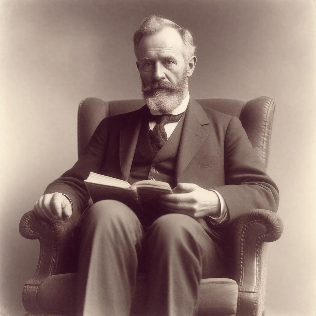 AI-created image of William James