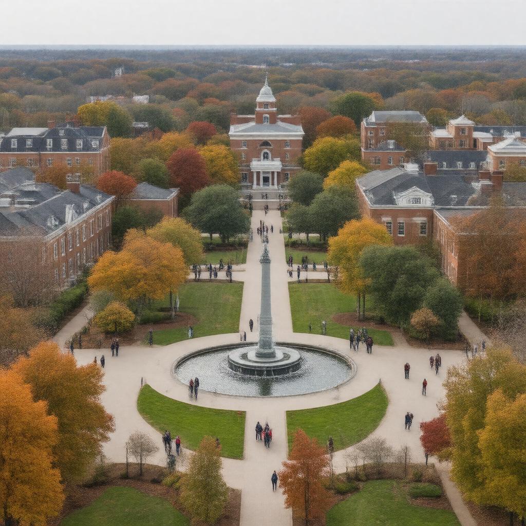 AI-created image of William Jewell College