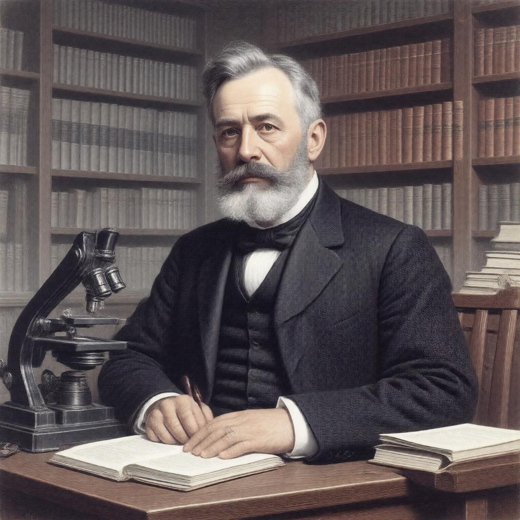 AI-created image of William Keith Brooks