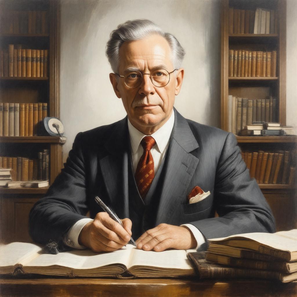 AI-created image of William Kennedy