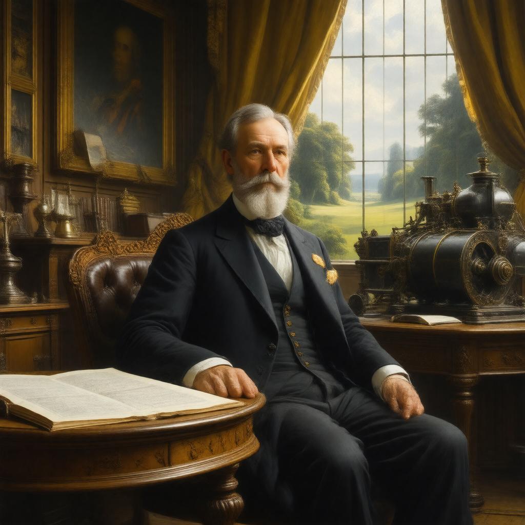 Click to view larger image AI-created image of William King-Noel, 1st Earl of Lovelace