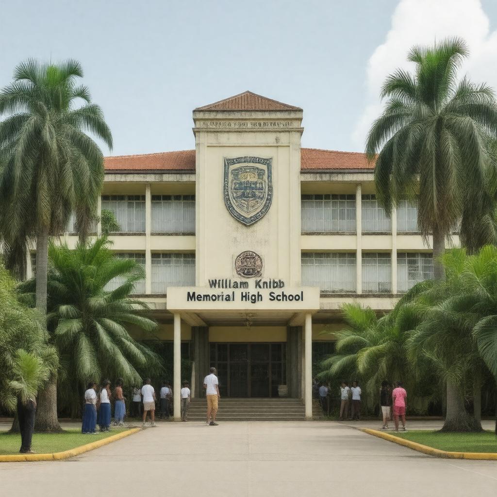 AI-created image of William Knibb Memorial High School