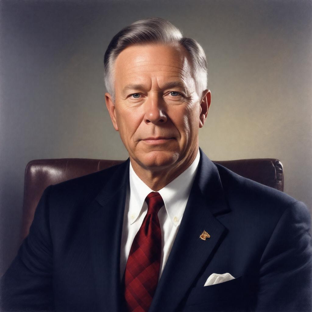 AI-created image of William L. Hungate