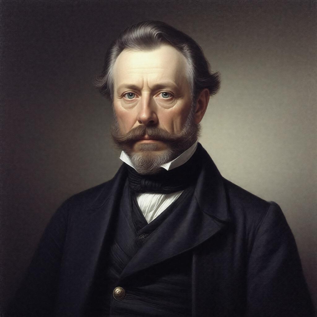 AI-created image of William Lamb, 2nd Viscount Melbourne