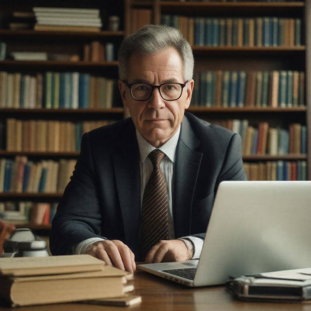 AI-created image of William Lane Craig