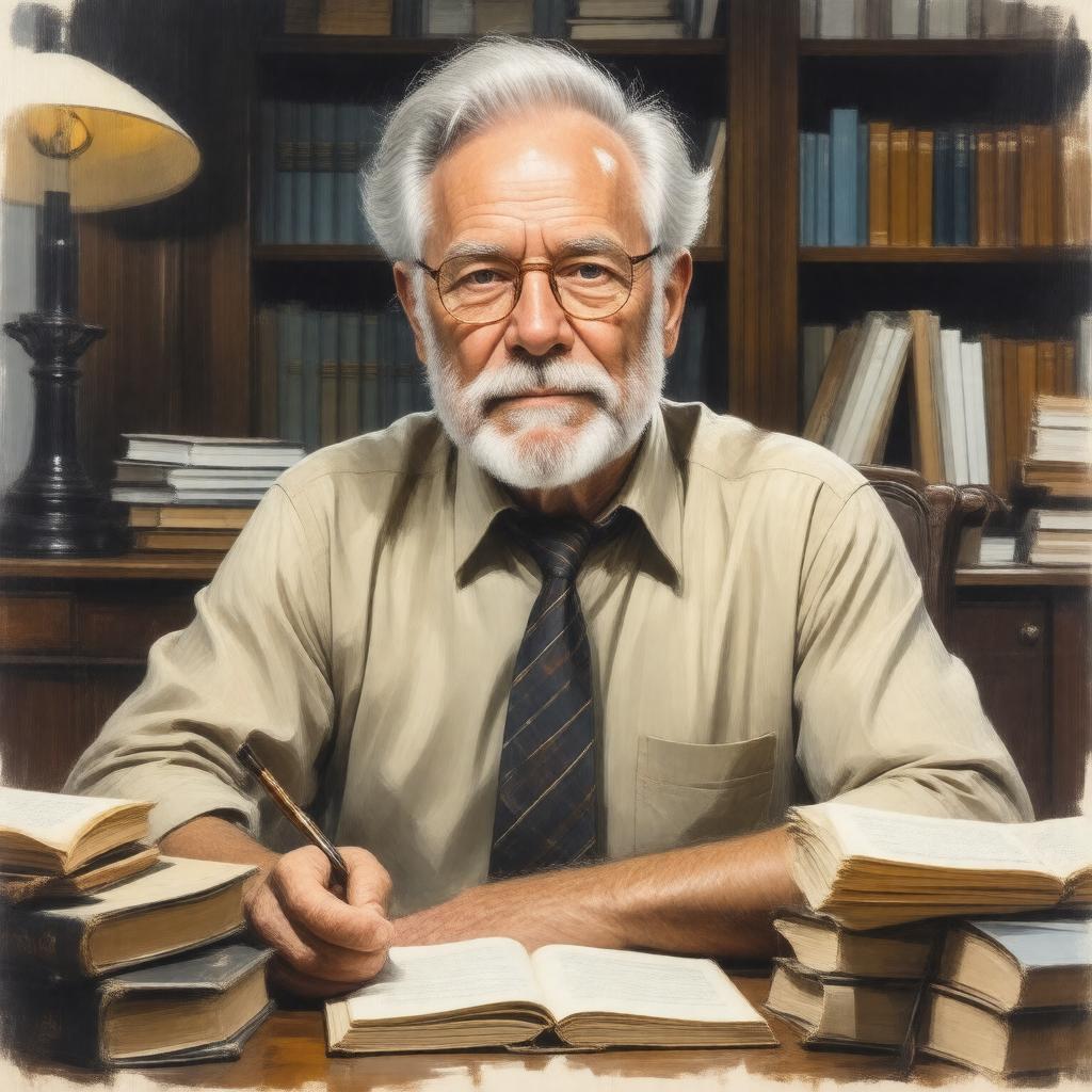 AI-created image of William Luce