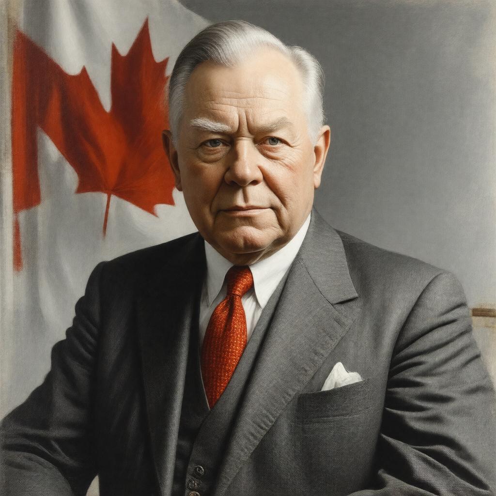 AI-created image of William Lyon Mackenzie King