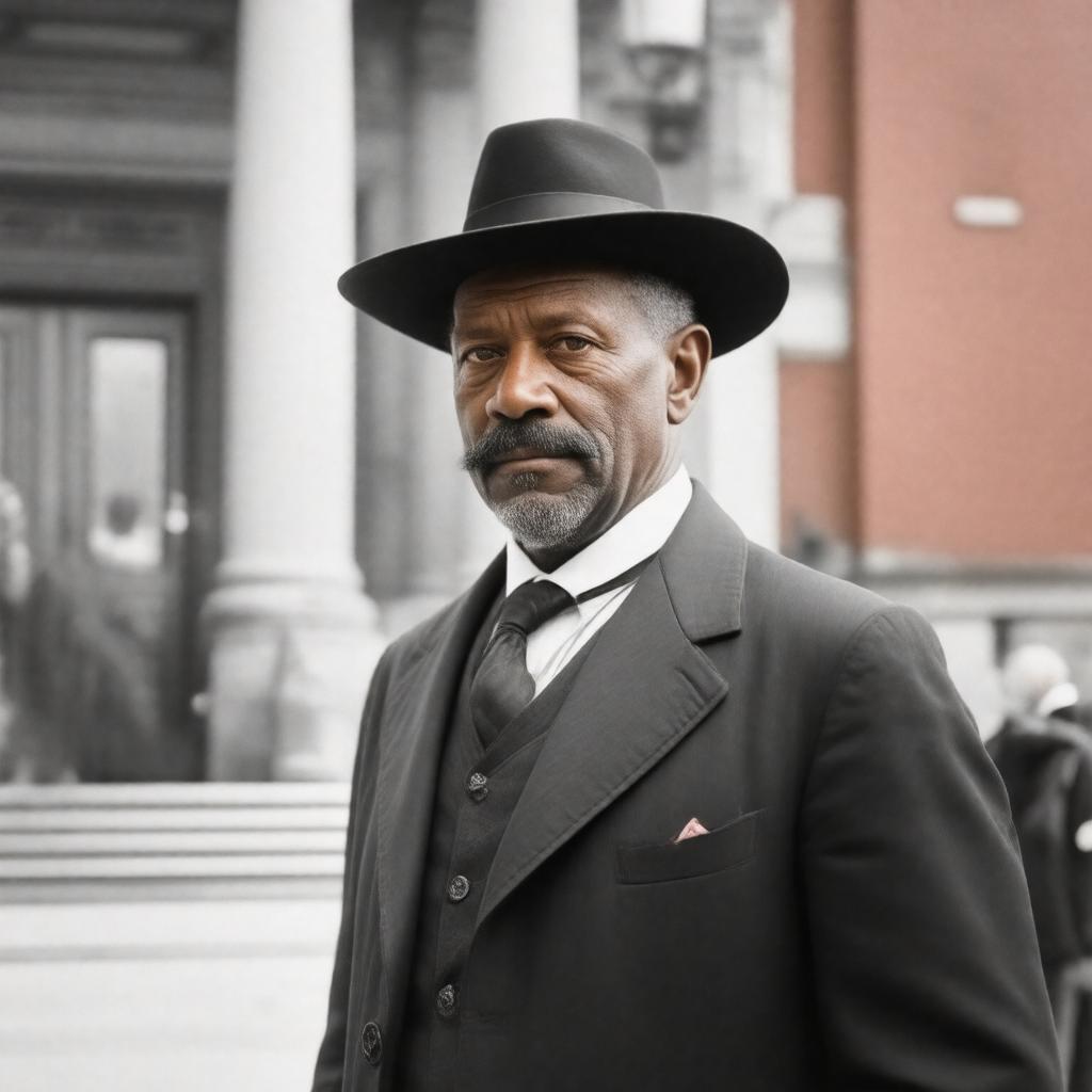 AI-created image of William M. Thompson